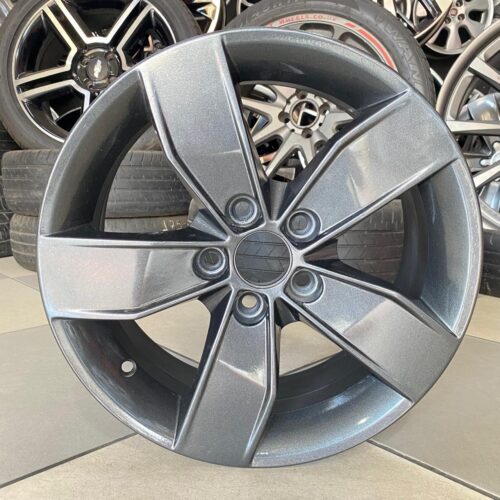 Roda Avulsa Aro 15 Vw Fox Original 5X100 Cinza-Escuro(Usado)