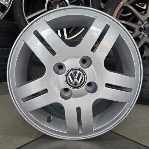 Jogo de Rodas Aro 13 Volkswagen Gol Turbo 4x100 - Prata